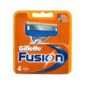 GILLETTE FUSION REFILLS 4S