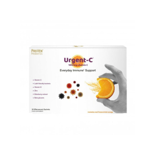 PROVEN PROBIOTICS URGENT- C EVERYDAY IMMUNE SUPORT 30 SACHETS