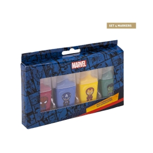 CERDA 0755 HIGHLIGHTERS X 4 PACK AVENGERS