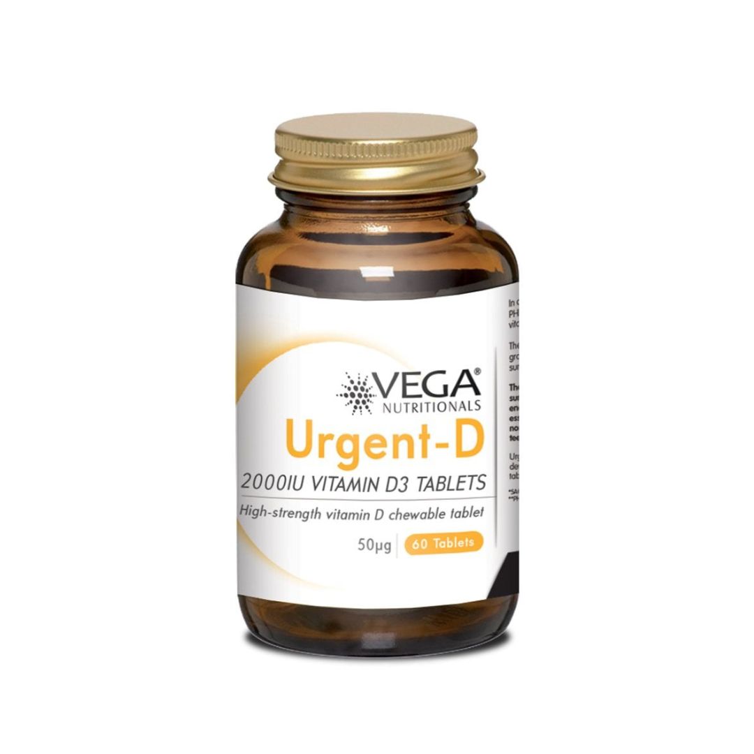 VEGA URGENT D 2000IU 50 MG CHEWABLE 60 TABS