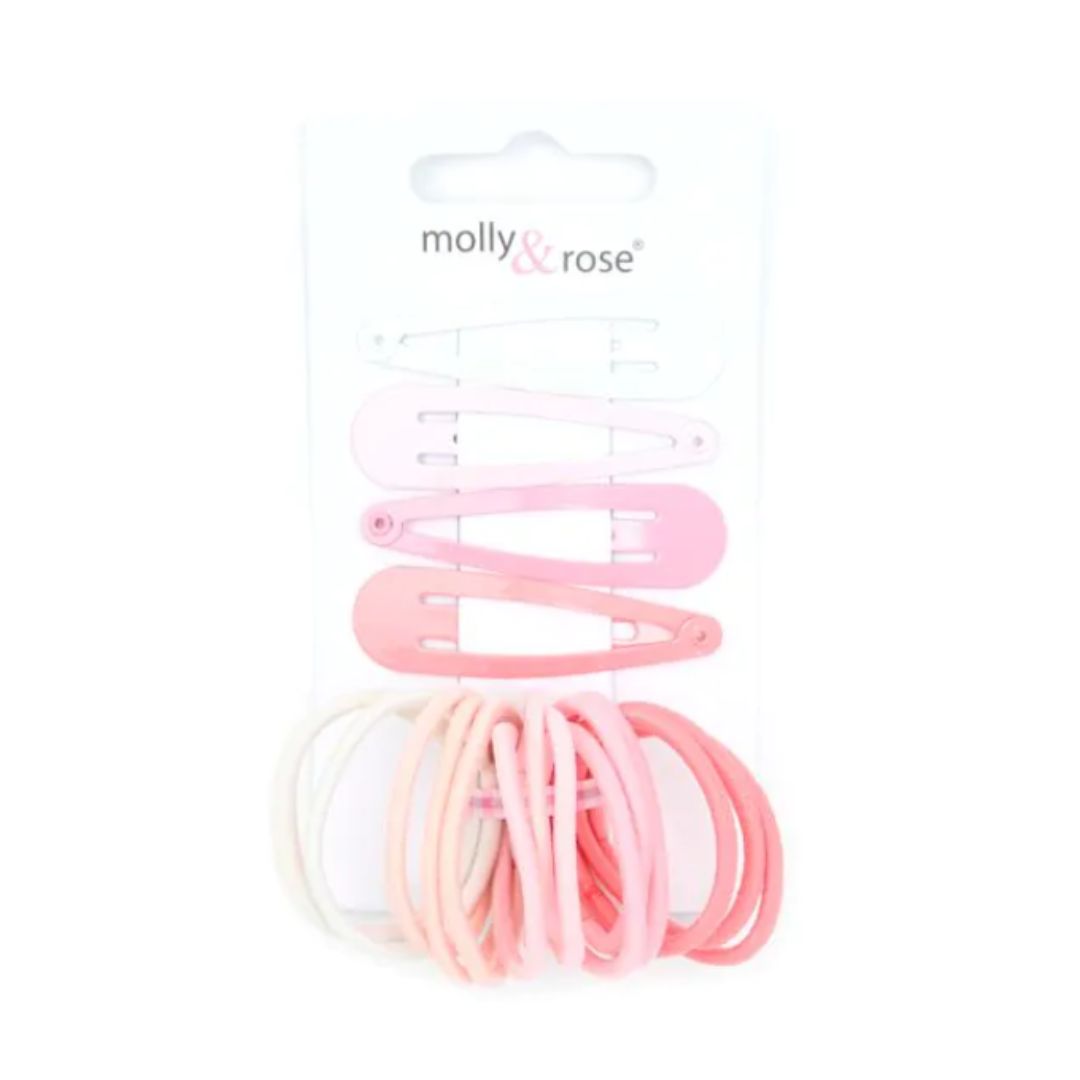 INCA 8835 SLEEPIES AND ELASTICS SET PINK MIX
