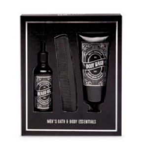 SOURCE BALANCE 83.0346.00 MEN'S ESSENTAIL BATH&BODY GIFT SET 3PCS