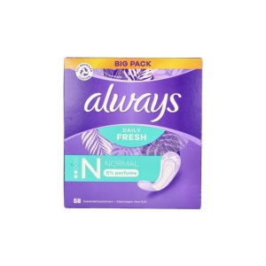 ALWAYS LINERS NORMAL FRESH X58