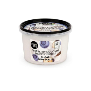 ORGANIC SHOP 45020E BLUEBERRY COCONUT FROZEN YOGURT SUGAR BODY SCRUB, 250 ML