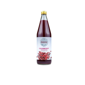 BIONA ORGANIC CRANBERRY FRUIT DRINK 750 ML