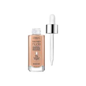 L'OREAL ACCORD PARFAIT FOUNDATION NUDE SERUM 3-4