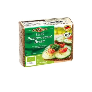 QUICKBURY PUMPERNICKEL BREAD ORGANIC 250G