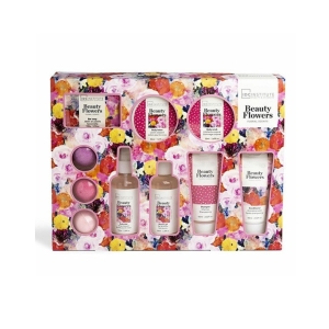 IDC INSTITUTE 44043 BEAUTY FLOWERS GIFT SET X 10 PCS
