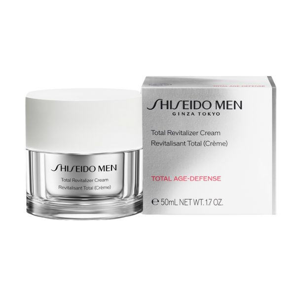 SHISEIDO MEN TOTAL REVITALIZER CREAM TOTAL AGE DEFENSE 50ML - Image 2