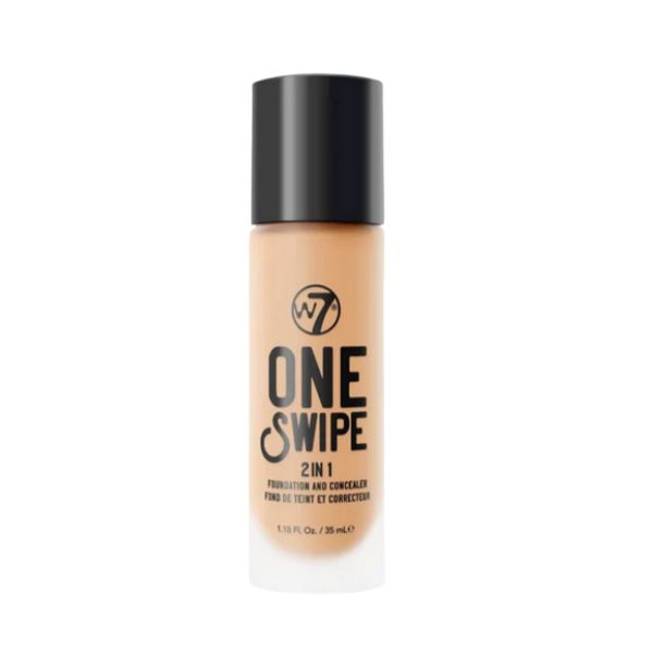 W7 ONE SWIPE 2 IN 1 FOUNDATION AND CONCEALER - EARLY TAN