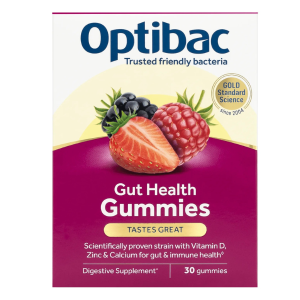OPTIBAC ADULT STRAWBERRY GUMMIES X30