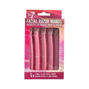 W7 FACIAL RAZOR WANDS X5 PIECES