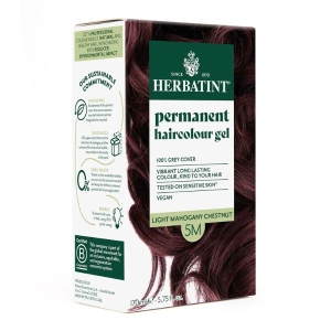 HERBATINT PERMANENT HAIR COLOUR GEL LIGHT MAHOGANY CHESTNUT 5M