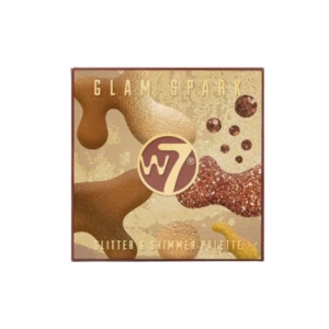 W7 GLAM SPARK GLITTER & SHIMMER EYE PALETTE