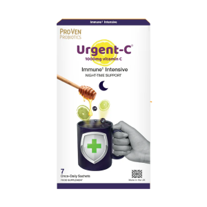 PROVEN PROBIOTICS URGENT- C EVERY NIGHT IMMUNE SUPORT 7 SACHETS
