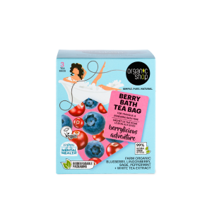 ORGANIC SHOP 04379E BERRY BATH TEA BAG BERRYLICIOUS ADVENTURE
