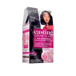 L'OREAL CASTING CREAM GLOSS 210 BLUE BLACK