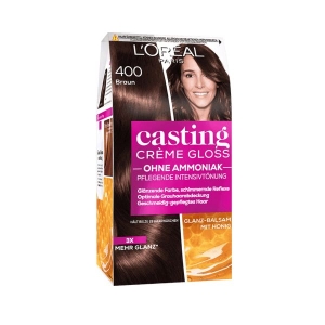 L'OREAL CASTING CREAM GLOSS 400 BROWN