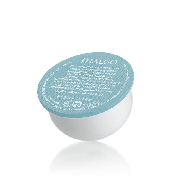 THALGO SOURCE MARINE HYDRATING CREAM COOLING GEL - REFILL 50ML