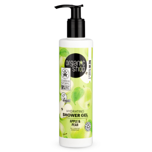 ORGANIC SHOP 40933E HYDRATING SHOWER GEL APPLE AND PEAR, 280 ML