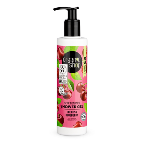 ORGANIC SHOP 40926E SOFTENING SHOWER GEL CHERRY AND BLUEBERRY, 280 ML