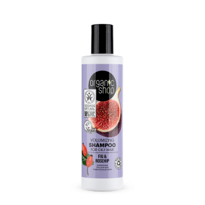 ORGANIC SHOP 40148E VOLUMIZING SHAMPOO FOR OILY HAIR FIG AND ROSEHIP, 280 ML