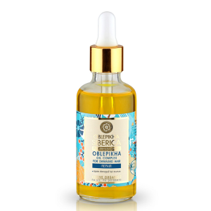 ORGANIC SHOP 0192E OIL COMPLEX FOR DAMAGED HAIR WITH ORGANIC OBLEPIKHA HYDROLATE, 50 ML