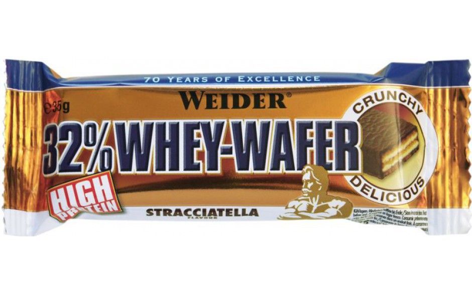 WEIDER 32% WHEY WAFER STRACCIATELLA 35G