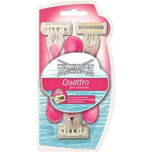 WILKINSON SWORD DISPOSABLE QUATTRO FOR WOMAN 3+1