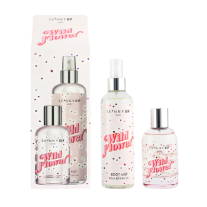 SKINNY DIP GIFT WILD FLOWER GIFT SET EAU DE PARFUM 100ML + BODY MIST 250ML