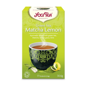 YOGI GREEN TEA MATCHA LEMON