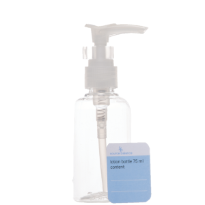 CASUELLE 06.207.00 PLASTIC LOTION DISPENSER BOTTLE, 75 ML.