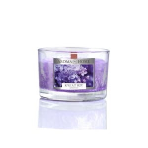 AROMA HOME 6667 LILAC FLOWER WAX CANDLE 115G
