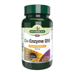 NATURES AID CO-ENZYME Q10 100MG X30 SOFTGELS