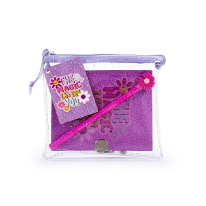 TRI-COASTAL 30937MT-31922 THE MAGIC IS IN YOU PVC CASE DIARY + PEN