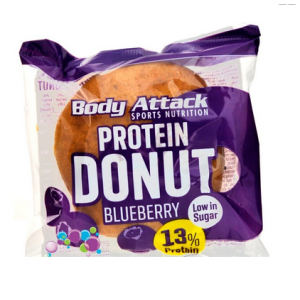 BODY ATTACK PROTEIN DOUGHNUT BLUEBERRY 60G