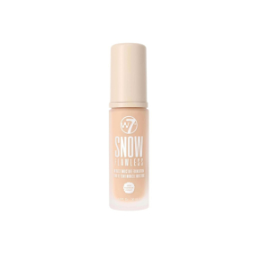 W7 SNOW FLAWLESS FOUNDATION NATURAL BIEGE