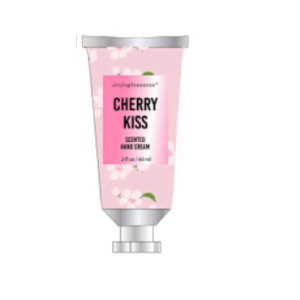 SIMPLE PLEASURES CHERRY KISS SCENTED HAND CREAM 60ML