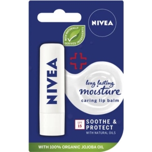 NIVEA LIP BALM - SOOTHE & PROTECT SPF15