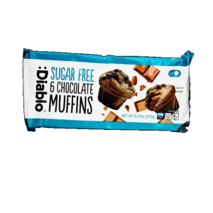 DIABLO CHOCOLATE MUFFINS X6 270 G
