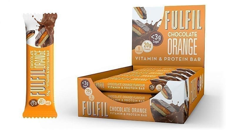 FULFIL VITAMIN & PROTEIN BAR CHOCOLATE ORANGE 55G