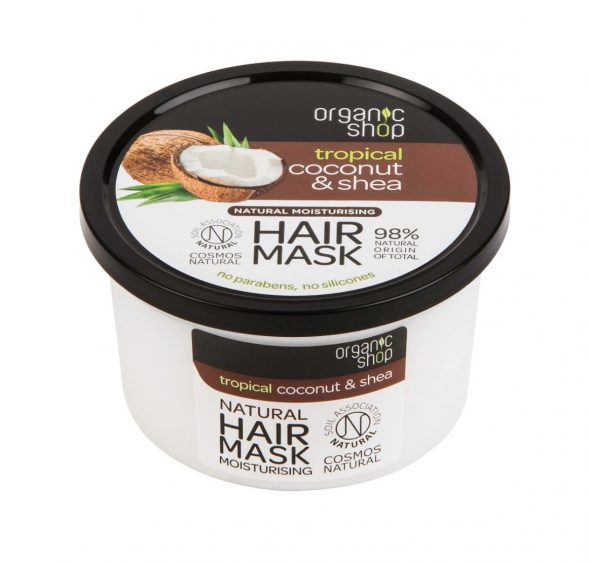 ORGANIC SHOP 2919E COCONUT & SHEA HAIR MASK 250ML