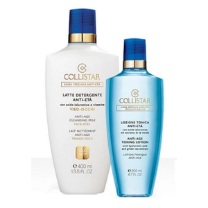 COLLISTAR ANTI AGE CLEANSER & TONER DUO PACK