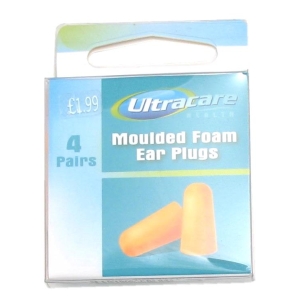 ULTRACARE 12024 MOULDED FOAM EAR PLUGS