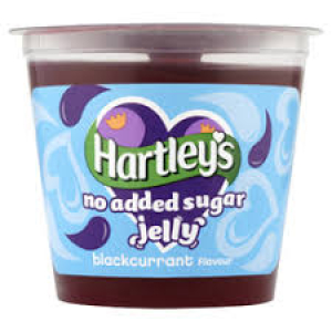 HARTLEYS BLACKCURRANT JELLY POTS 115G