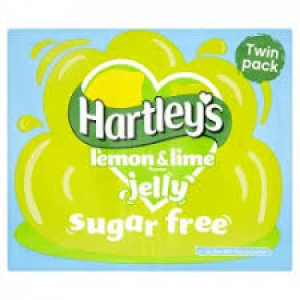 HARTLEYS JELLY POTS LEMON & LIME TWIN PACK