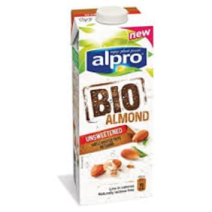 ALPRO BIO ALMOND UNSWEETENED 1L