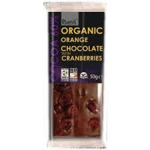 PLAMIL ORGANIC CHOC ORANGE&CRANBERRY