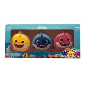 BABY SHARK BATH FIZZERS X 3