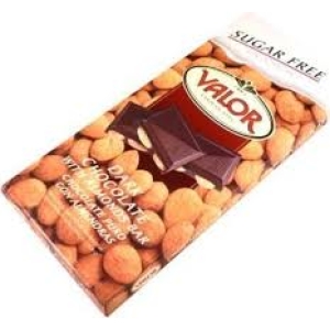 VALOR PURO DARK CHOC ALMONDS 150G
